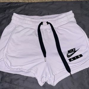 Light purple Nike shorts